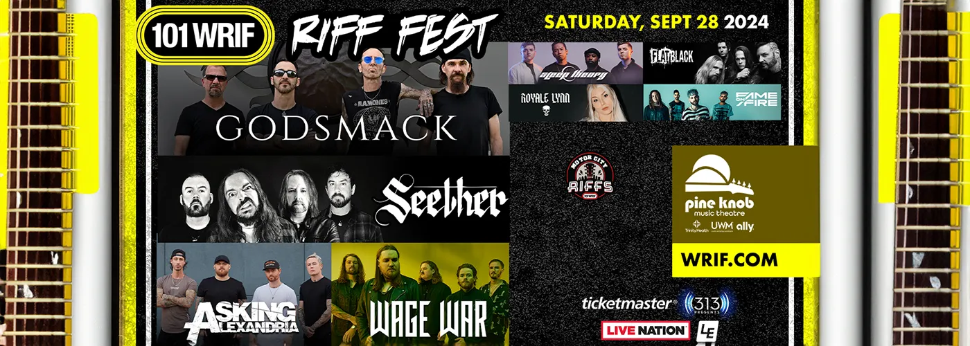 Riff Fest: Godsmack, Seether, Asking Alexandria &amp; Wage War