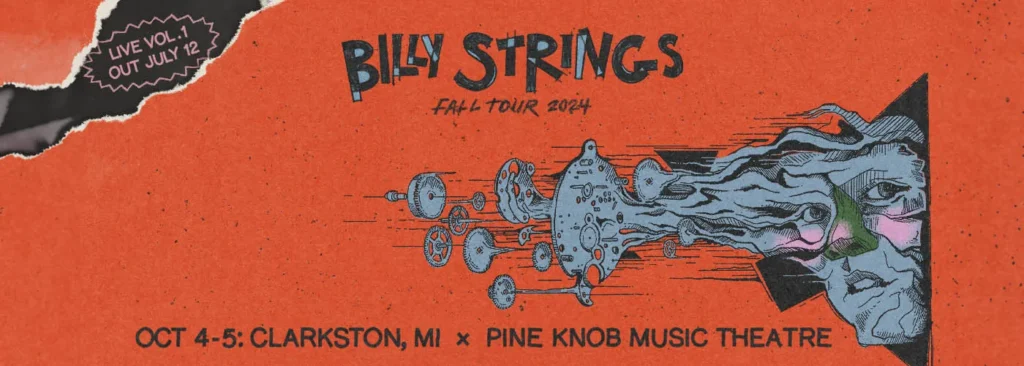 Billy Strings at Pine Knob Music Theatre