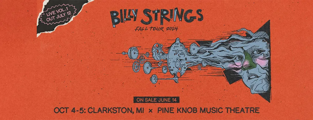 Billy Strings at Pine Knob Music Theatre