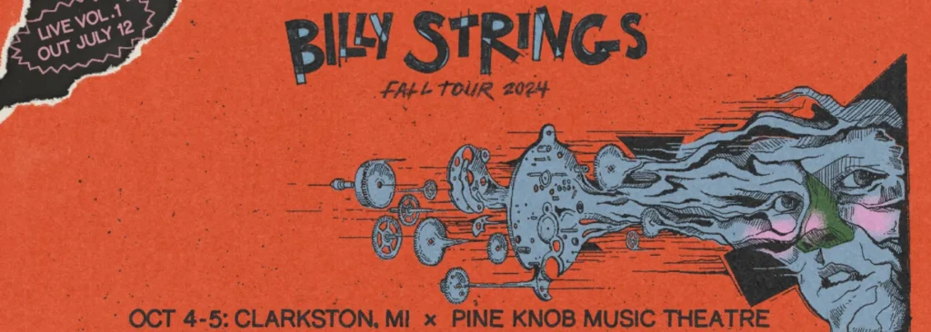 Billy Strings at Pine Knob Music Theatre