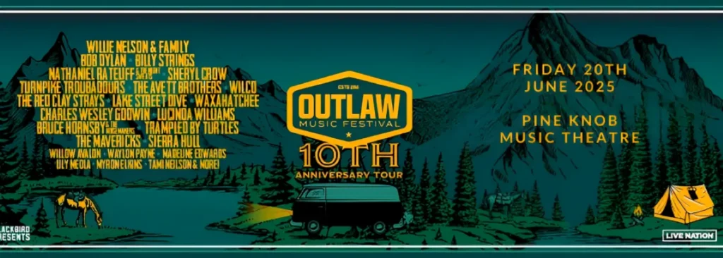 Outlaw Music Festival at Pine Knob Music Theatre