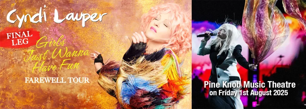 Cyndi Lauper at Pine Knob Music Theatre