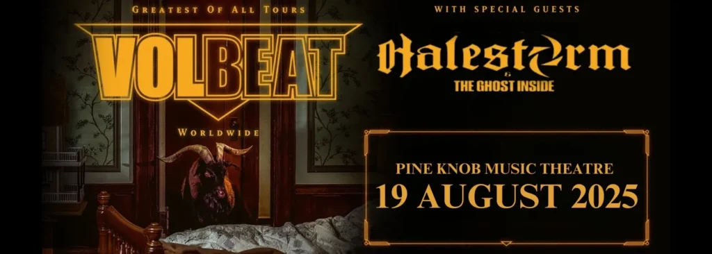 Volbeat at Pine Knob Music Theatre